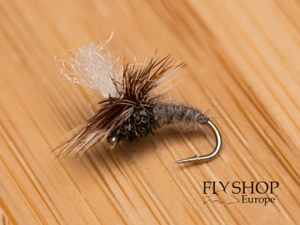 Suchá muška Adams Peacock Parachute Dry