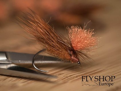Parachute Caddis Dry Fly - Rusty Brown