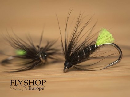 Chartreuse Black Viva Wet Fly