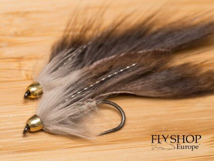 Strímer Conehead Zonker Streamer - Natural Dark