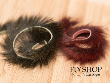 FS Europe Superfine Squirrel Zonker Strips - 2.5mm Wide