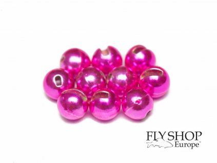 FS Europe Slotted Tungsten PLUS Beads Small Slot - Magenta (10 Pack)