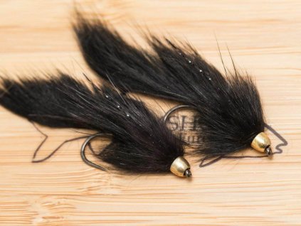 conehead zonker streamer black fse321