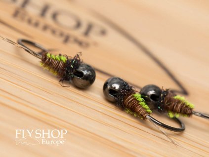 Swimming PTN Jig Nymph - Chartreuse