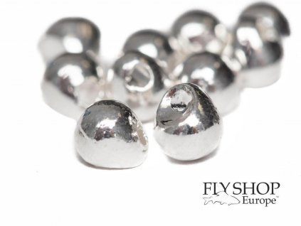 Tungstenové hlavičky FS Europe Jig Off Tungsten Beads - Silver (10 Pack)