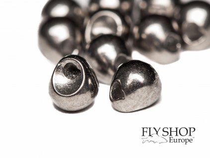 FS Europe Jig Off Tungsten Beads - Black Nickel (10 Pack)