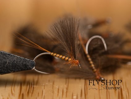 Suchá muška podenka FS Europe BW Ginger Dun