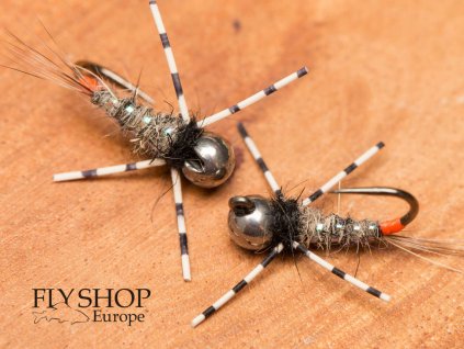 Sili Legs Stonefly Jig Nymph - Grey