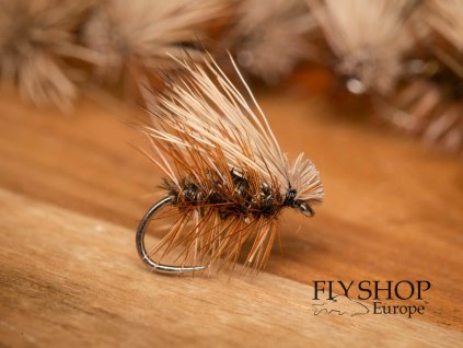 Skating Elk Hair Caddis - Peacock Body