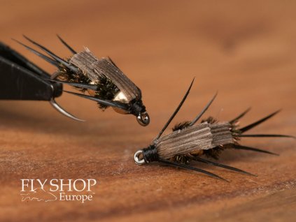 Double Bead Black Stonefly Nymph