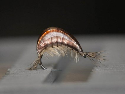 gammarus special light brown scud fly fse361