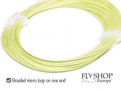 FS Europe Parallel Euronymphing Fly Line 0.58mm Micro Loop  - Pale Olive