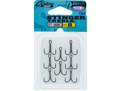 Owner Stinger ST36 BC - Treble Barbed Hooks