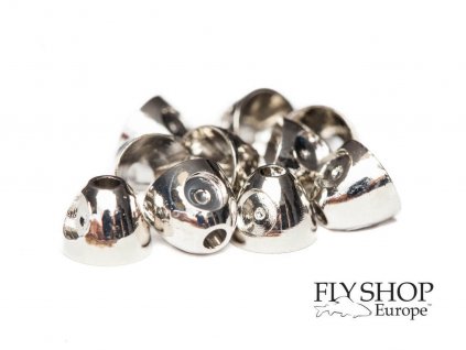 FS Europe Brass Eyed Cone Heads - Nickel (10 Pack)