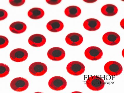 FS Europe Flat Eyes - Red 20 Pack