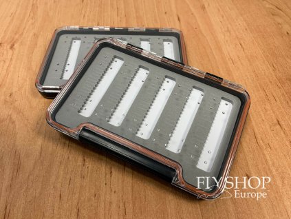 FS Europe Ultraslim Fly Box Black - Slit Foam