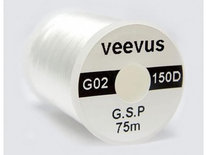 Viazacia niť Veevus GSP 150D Threads 75m White