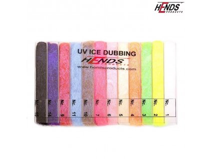 Syntetický dabing set Hends UV Ice Dubbing Box