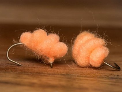 cotton candy egg fly pale orange fse394