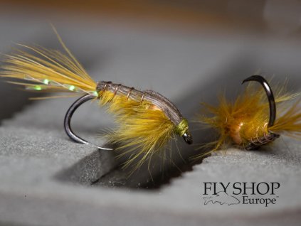 Nymfa Tungsten Hidden Bead Nymph - Olive Brown