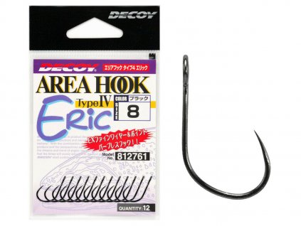 Decoy AH-4 Area Hook Type IV Eric - Barbless Hooks (12 Pack)