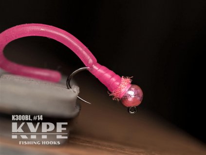 Mini Jig Squirmy Wormy - Hot Pink