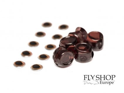 Strímrové hlavičky FS Europe Brown Fish Masks incl. Eyes (5 Pack)