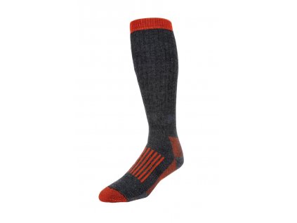 Ponožky Simms Merino Thermal OTC Sock Carbon