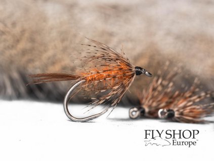 Mokrá muška Rusty March Brown Wet Fly