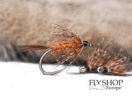 Rusty March Brown Wet Fly