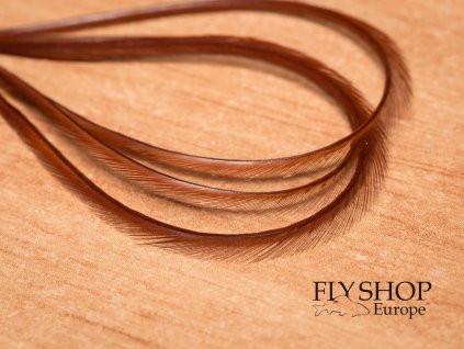 FS Europe Genetic Saddle Dry Fly Hackle - Brown (3 Pack)