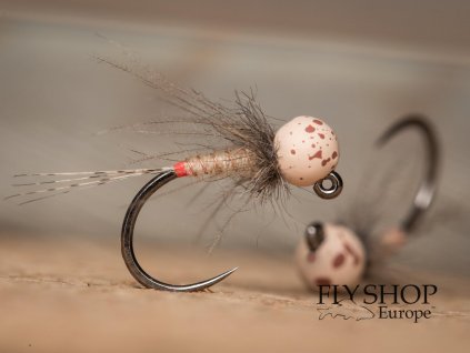 Jigová nymfa Mottled Tan Jig Nymph