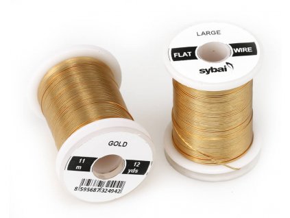 Krúžkovací drôt plochý Sybai Flat Colour Wire - Large
