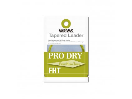 Muškársky nadväzec Varivas Pro Dry FHT Front Heavy Tapered Nylon Leader