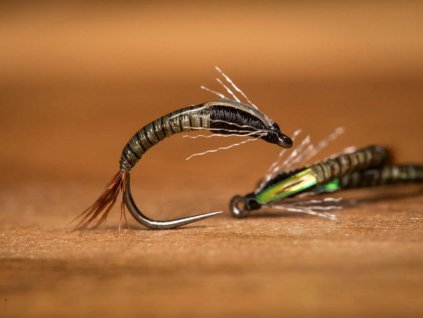 flashback lightweight baetis nymph olive fse483
