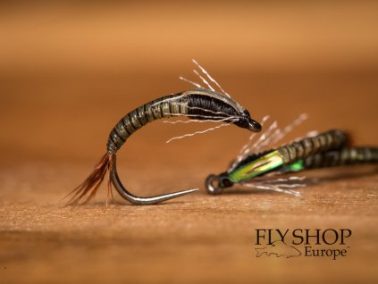 Nymfa Flashback Micro Baetis Nymph - Olive