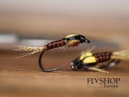 Nymfa Split Back Emerging Nymph - Yellow Brown
