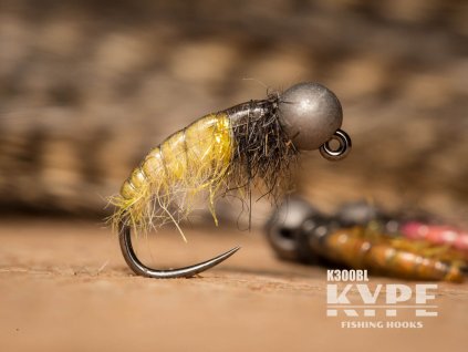 Jigová nymfa Creamy Yellow All Purpose Nymph - Matt Bead