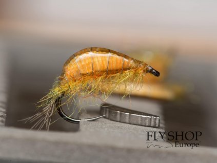 Slim Tungsten Body Scud - Amber Orange