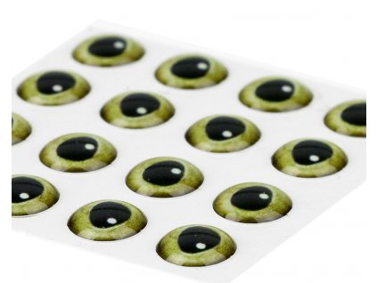 Sybai 3D Epoxy Eyes Real Green (20 Pack)