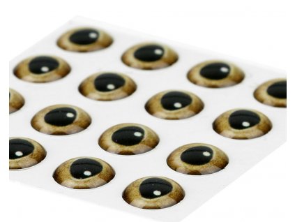 Sybai 3D Epoxy Eyes Real Gold (20 Pack)