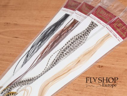Whiting 100 Saddle Hackle Packs Size 16