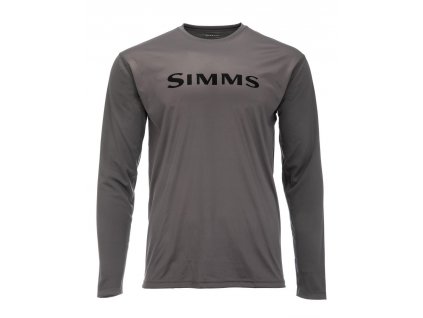 Tričko Simms Tech Tee Steel