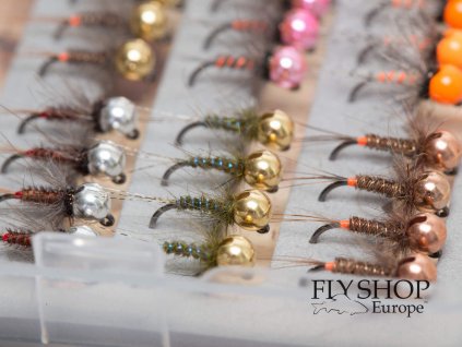 Sada mušiek Small Pocket Fly Set - Nymph Selection V1 (24 Flies)