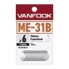 Vanfook ME 31B Minnow Expert Barbless Hooks (16 Pack)