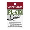 Vanfook PL 41B Plugging Single Barbless Hooks (16 Pack)1