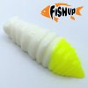 FishUp Maya 1.4 3.5cm Soft Bait (8 Pack) white hot chartreuse