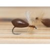 brown bambula terrestrial dry fly white post fse106d