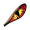 Pro Sportfisher Attitude Eyes Red Yellow