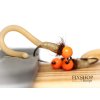 Pijavica Mini Jig Squirmy Wormy - Hot Orange Earthworm